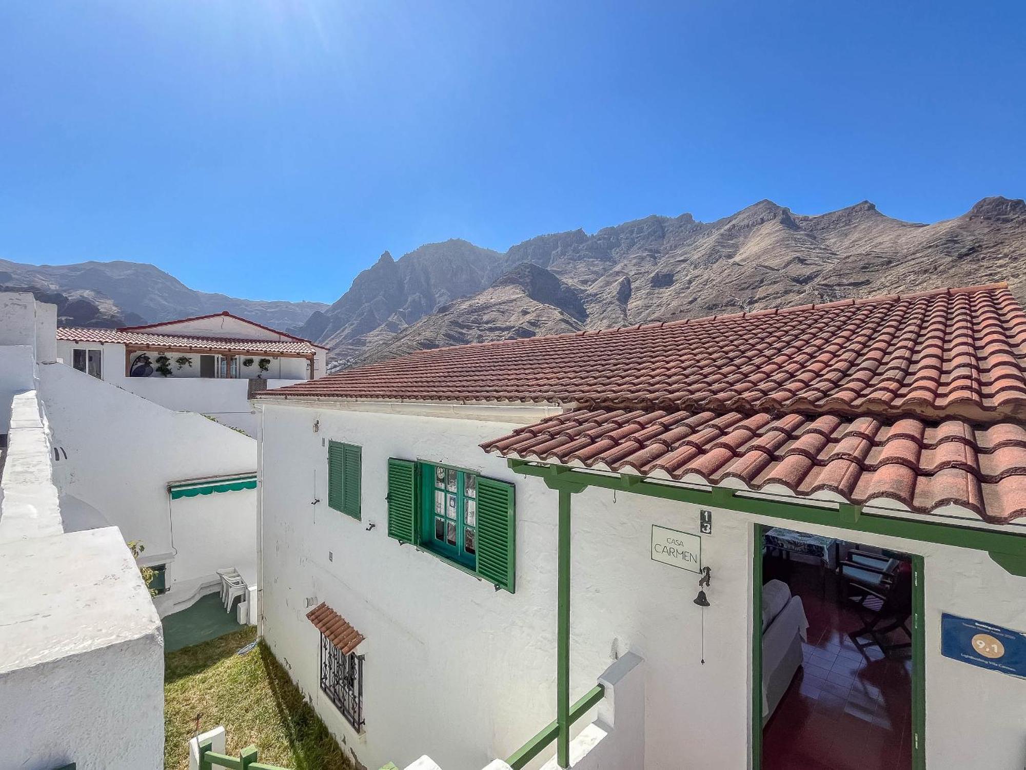 Casa Carmen Agaete Con Terraza Y Vistas Al Mar Apartment Екстериор снимка