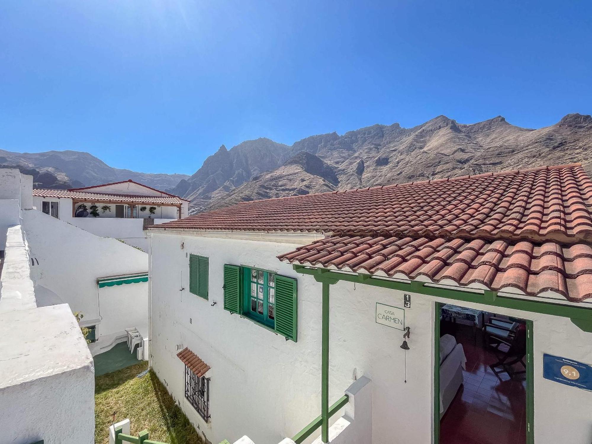 Casa Carmen Agaete Con Terraza Y Vistas Al Mar Apartment Екстериор снимка